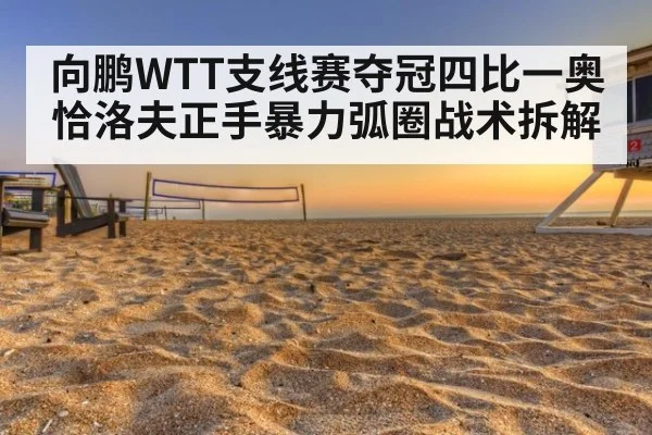 向鹏WTT支线赛夺冠四比一奥恰洛夫正手暴力弧圈战术拆解